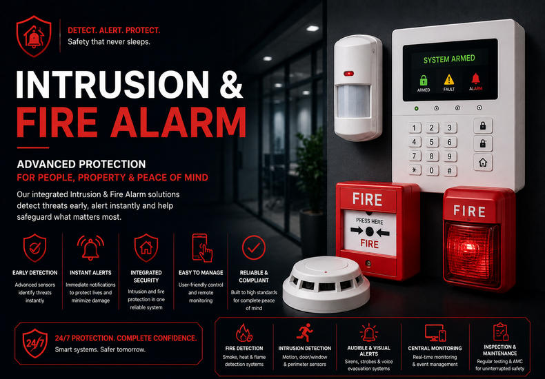 Intrusion & Fire Alarm